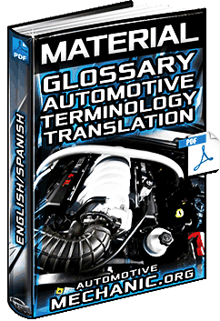 Glossary of Automotive Terminology English / Spanish Material